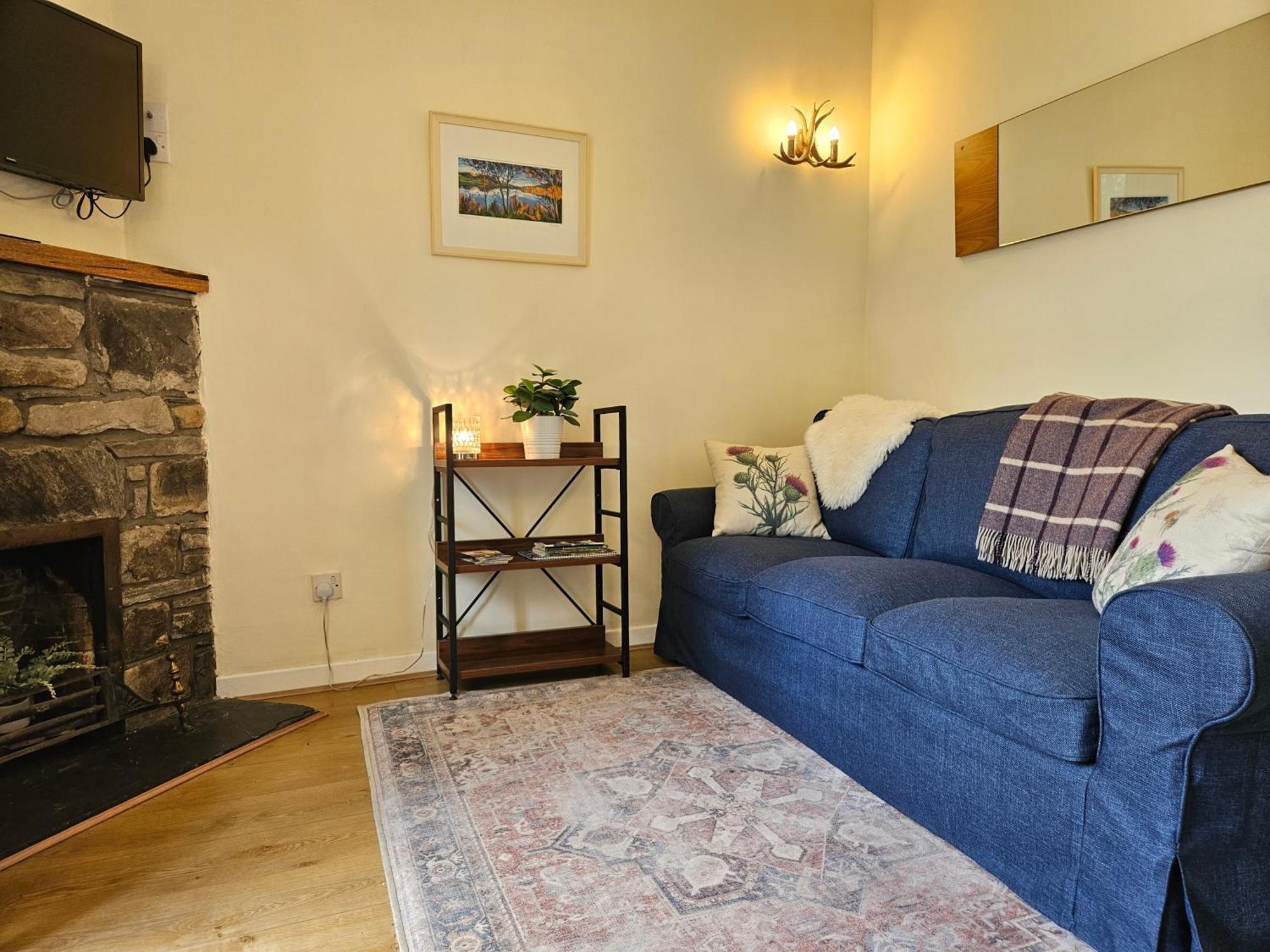 Cosy Peaceful One-Bedroom Cottage In Pitlochry Exteriör bild